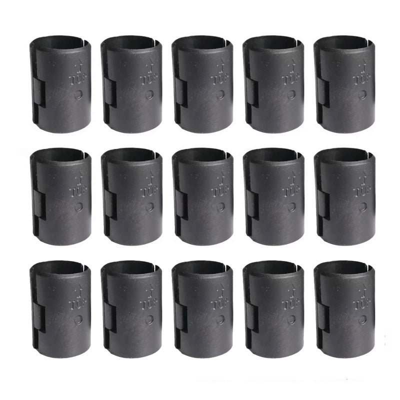 GuangTouL Wire Shelf Clips 3/4 inch, 52 Pcs Wire Shelving Shelf Lock Clips, Wire Shelf Replacement Clips for 0.75 inï¼ˆ3/4ï¼‰ Post Wire Shelving System, Adjustable Shelvings Shelving Sleeves Replace Clips - Image 1